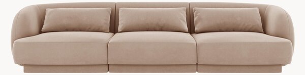 Sofa o wyglądzie aksamitu Tulum (3-osobowa)