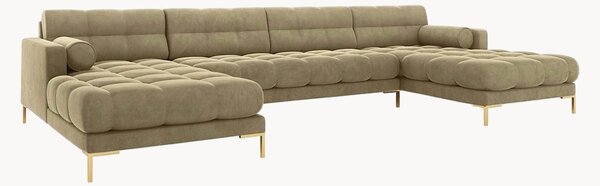 Sofa panoramiczna o wyglądzie aksamitu Bali (7-osobowa)