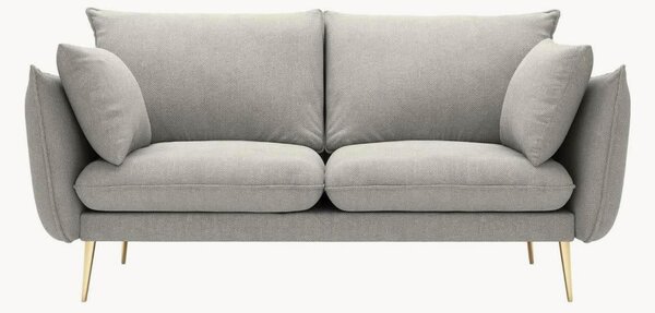 Sofa o wyglądzie lnu Elio