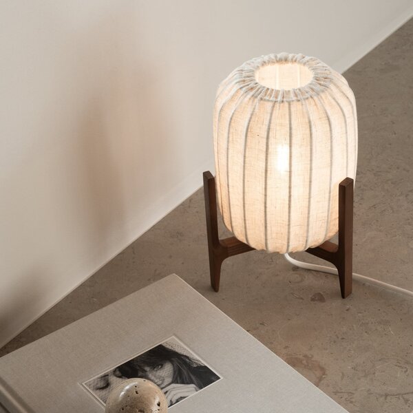 Lampa Stołowa Watt & Veke, Prisma, ściemnialny, drewniany, salon, drewno, design