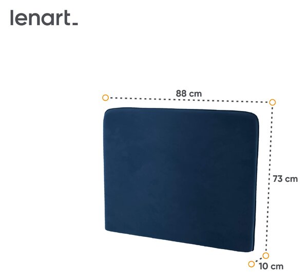 MebleMWM BED CONCEPT BC-31 - zagłówek tapicerowany 90 do BC-03 - granat
