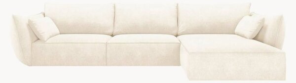 Sofa narożna o wyglądzie sztruksu Vanda (4-osobowa)