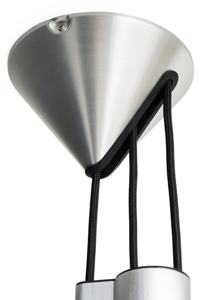 Lampa Wisząca HAY, Compass, metaliczny, salon, aluminium, design