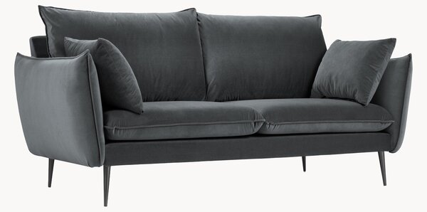 Sofa z aksamitu Elio (2-osobowa)