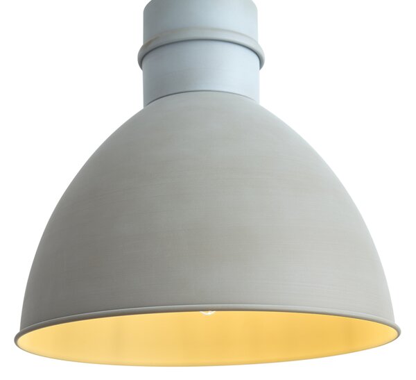 Lampa wisząca w stylu rustykalnym szara - Dory