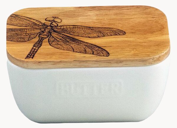 Maselniczka z drewna dębowego Dragonfly