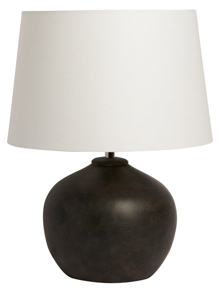 Lampa Stołowa Watt & Veke, Mona Black, czarny, salon, ceramika, design