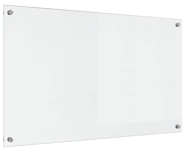 Panel kuchenny przezroczysty 100 x 60 cm szkło hartowane