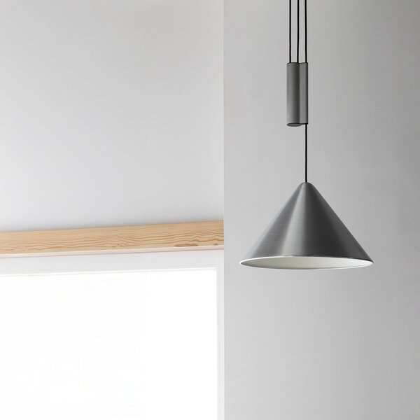 Lampa Wisząca HAY, Compass, metaliczny, salon, aluminium, design