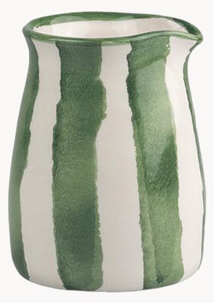 Dzbanek do mleka z ceramiki Flora, 257 ml