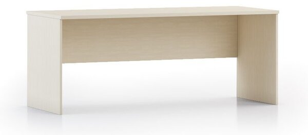 Biurko INTEGRO, 175x70 cm, brzoza
