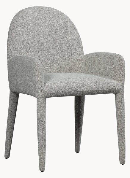 Krzesło z podłokietnikami Bouclé Elegance