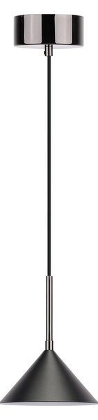 Lampa Wisząca Watt & Veke, Kuro, ściemnialny, czarny, kuchnia, metal, design