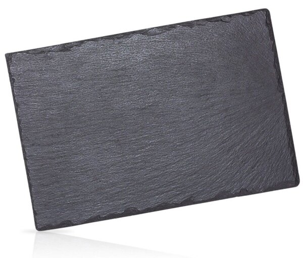 Taca do serwowania kamienna łupek prostokątna 30x20 cm