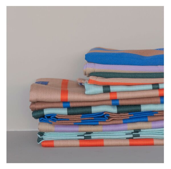 Bawełniane ścierki zestaw 2 szt. 50x70 cm Stripes – Mette Ditmer Denmark