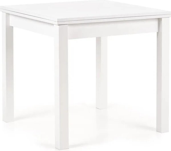 Stół GRACJAN 80(160)x80 biały rozkładany