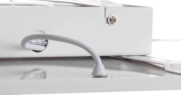 Briloner Panel LED Piatto, czujnik, 119,5 x 29,5 cm Piatto, biały / opal, przedpokój, metal, nowoczesny