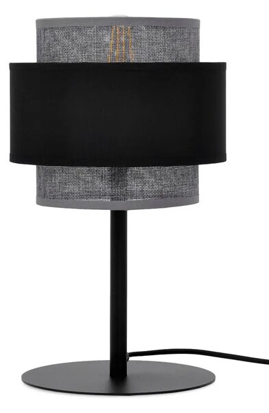 Lampka nocna stołowa z podwójnym abażurem - 10X A709 W4-H44