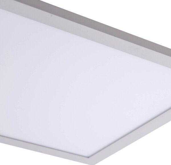 Panel LED Enhife Lindby, biały / opal, biuro, nowoczesny
