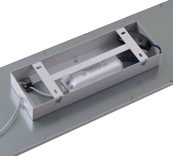 Lindby Panel LED Enhife, biały, 80 x 20 cm, metal, 4000 K