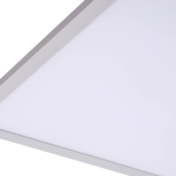 Panel LED Enhife Lindby, biały / opal, biuro, nowoczesny