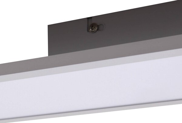 Lindby Panel LED Enhife, biały, 80 x 20 cm, metal, 4000 K