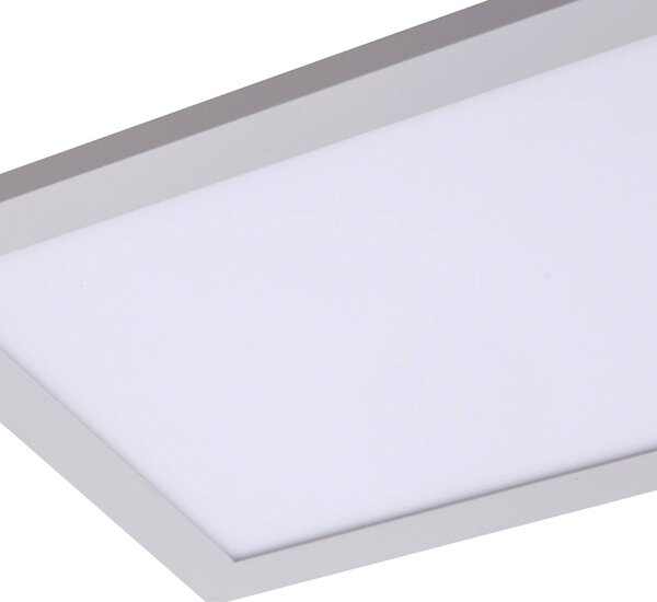 Lindby Panel LED Enhife, biały, 80 x 20 cm, metal, 4000 K