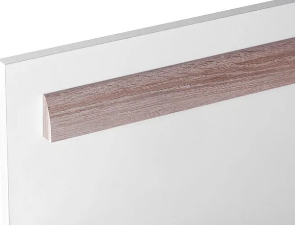 Dziecięce łóżko z szufladami i zagłówkiem 90x200 B3-C07