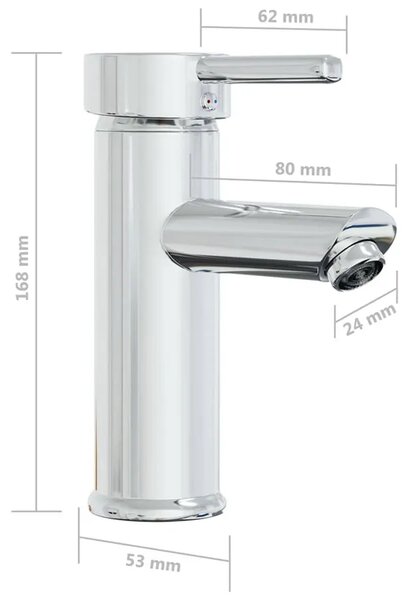 Nowoczesny czarny zestaw łazienkowy z umywalką 60 cm C1-C17