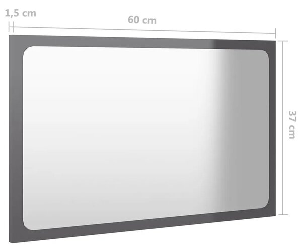 Nowoczesny czarny zestaw łazienkowy z umywalką 60 cm C1-C17