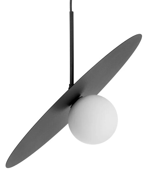 Potrójna nowoczesna lampa wisząca z ruchomymi kloszami - 9X A696 W1-M55