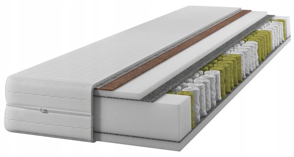 Materac kieszeniowy z kokosem 120x200 R7-B10