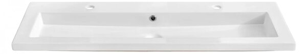 Prostokątna umywalka ceramiczna 120 CM BiałaM8-N45