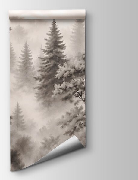 Fototapeta Grupa drzew w lesie, Fototapety Natura, Popularne Fototapety, t00854v2 - Tapeko.pl