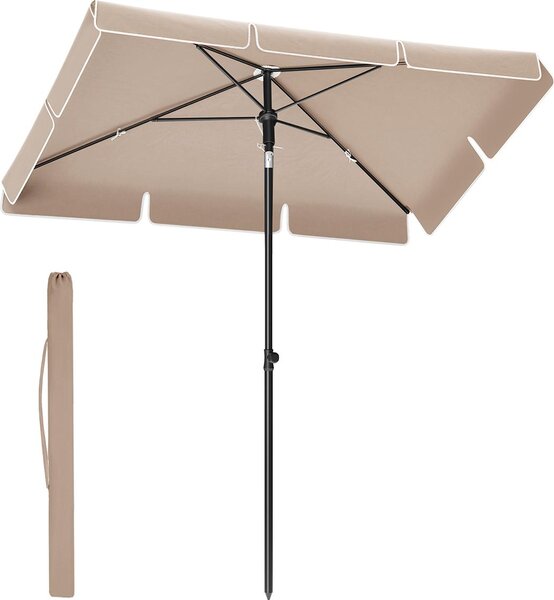 Parasol 230 x 150 cm, parasol balkonowy, UPF 50+