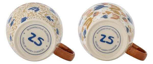 Kamionkowe filiżanki zestaw 2 szt. 300 ml Anniversary – Bloomingville