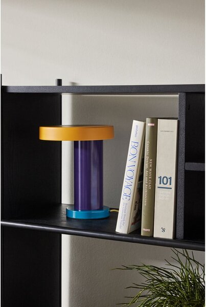 Fioletowa lampa stołowa LED ze ściemniaczem (wysokość 25 cm) Magic – Hübsch