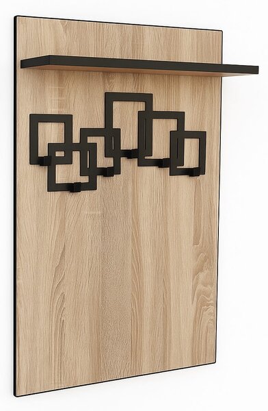 Wieszak na ubrania Garderoba 60cm x 100cm Dąb Sonoma MIX PROMOCJA I ArtDHome