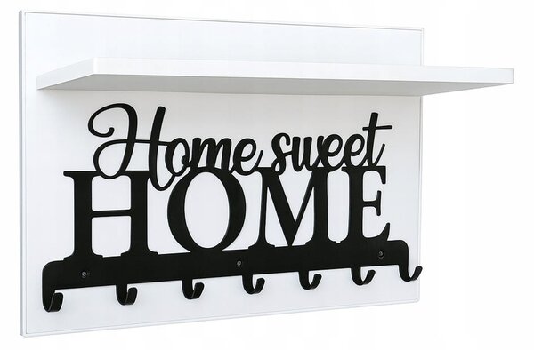 Wieszak na ubrania Garderoba 40cm x 60cm Biały Alaska PROMOCJA I ArtDHome