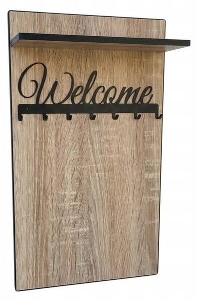 Wieszak na ubrania Garderoba 60cm x 100cm Dąb Sonoma MIX PROMOCJA I ArtDHome