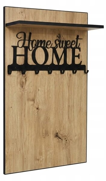 Wieszak na ubrania Garderoba 60cm x 100cm Dąb Craft MIX PROMOCJA I ArtDHome