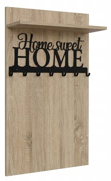 Wieszak na ubrania Garderoba 60cm x 100cm Dąb Sonoma PROMOCJA I ArtDHome