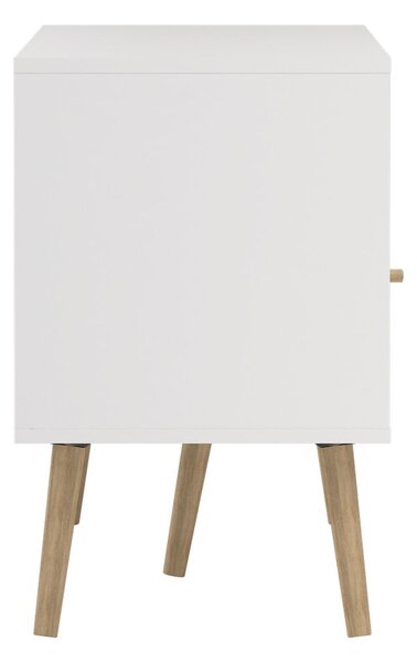 Biała szafka pod TV 117x61 cm Bodo – Tvilum