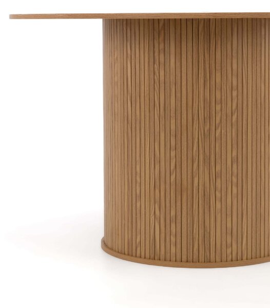 MebleMWM Stół okrągły 120cm YY6700 dąb natural