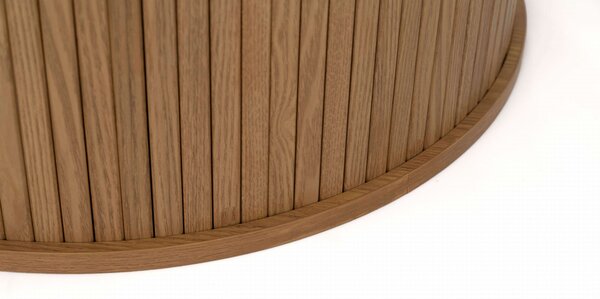 MebleMWM Stół okrągły 120cm YY6700 dąb natural