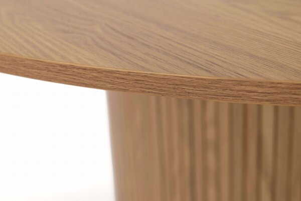 MebleMWM Stół okrągły 120cm YY6700 dąb natural