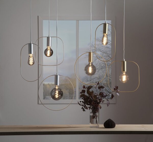 Lampa wisząca w kolorze złota Shape – Star Trading
