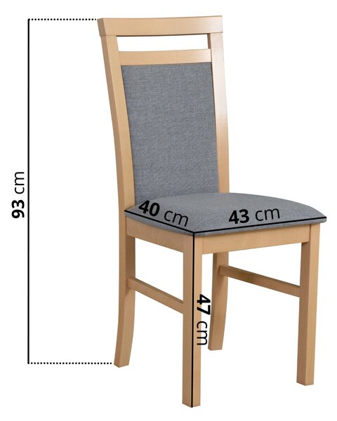 MebleMWM Krzesło drewniane MILANO 5