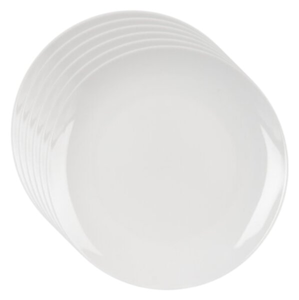 Orion Porcelanowy talerz płytki dla dzieci MONA, śr. 21 cm, 6 szt