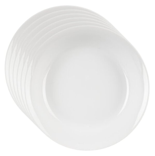 Orion Porcelanowy talerz głęboki dla dzieci MONA, śr. 19 cm, 6 szt